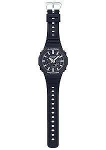 G-SHOCK GA-2100-1AJF ブラック Casio G-Shock 2100 Utility Black Series Blue Detailing GA